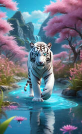 white bangle tiger