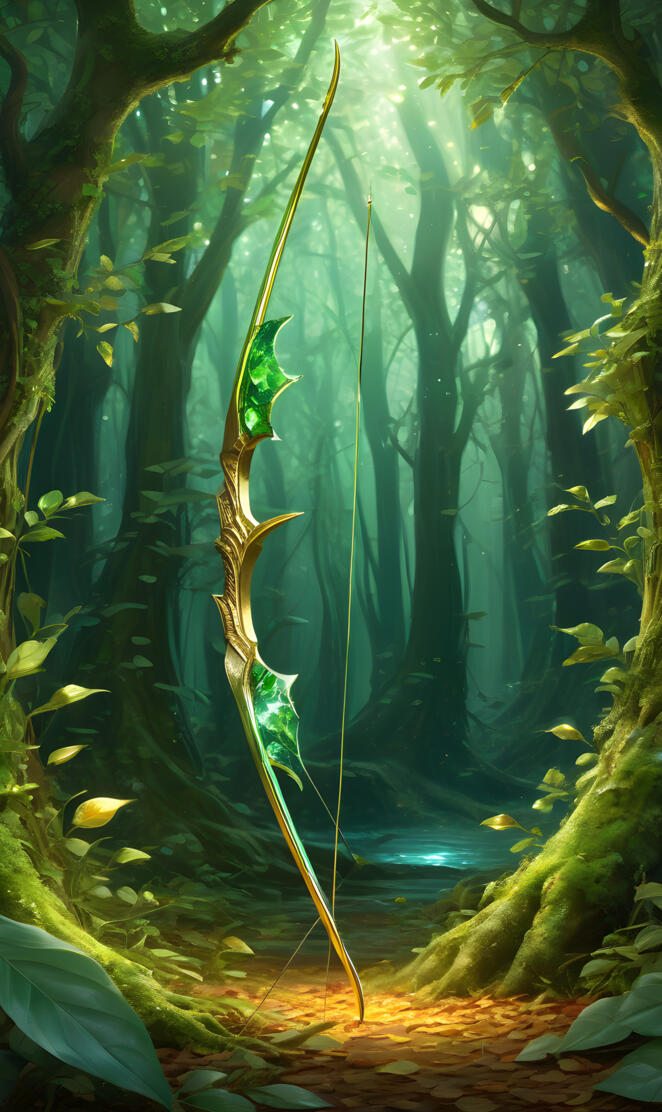 The Venom Glyph Longbow