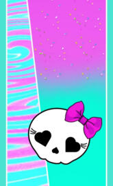 Girlie little skull