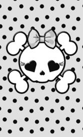 Cute Skull BW
