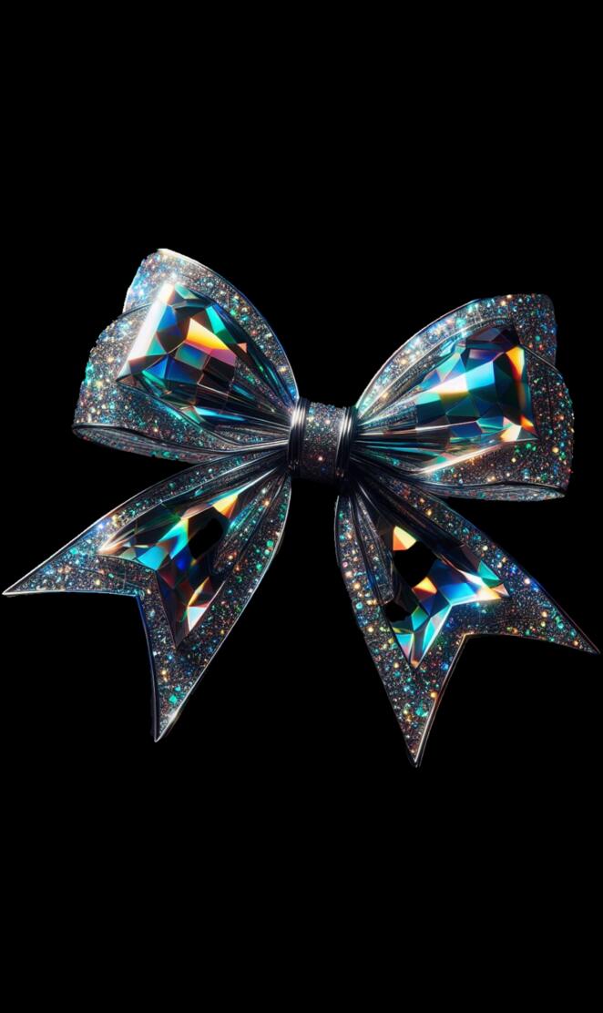 Glass Rainbow Bow