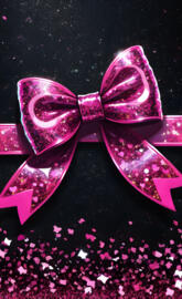 a pair of pink shoes