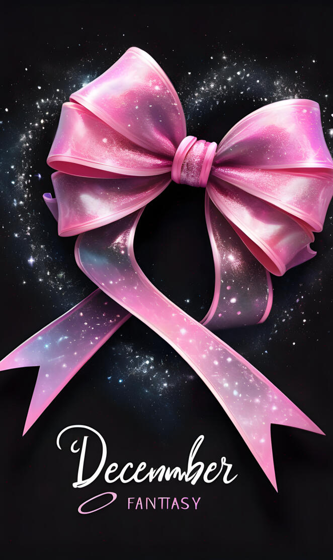Pink bow , December ♥️