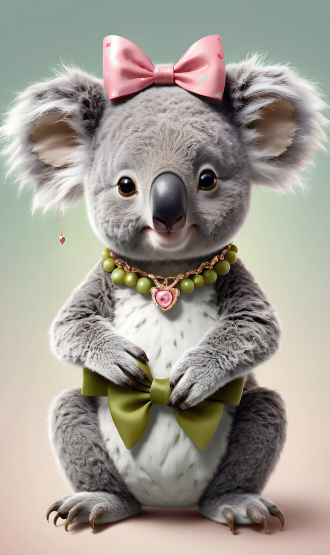 girly koala
