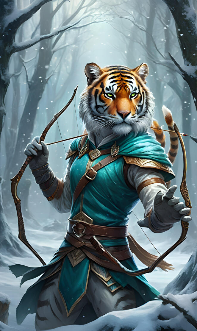 Rakasta winter guard female