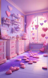 cute kawaii pink kawaii pastel room