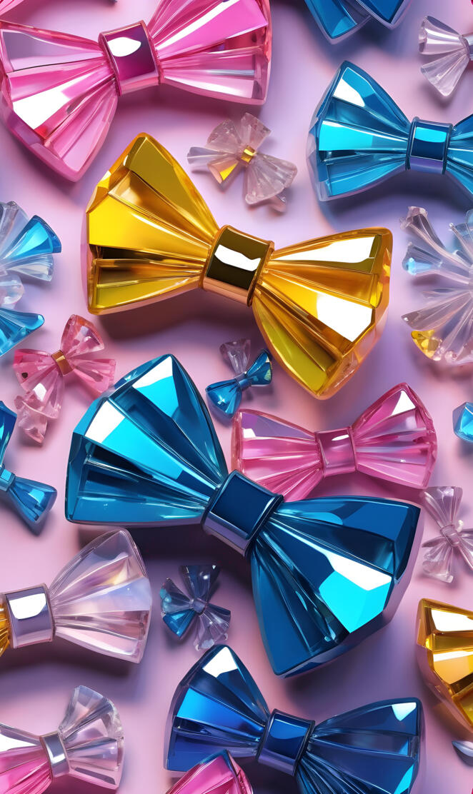 crystal Bow retro futuristic v2