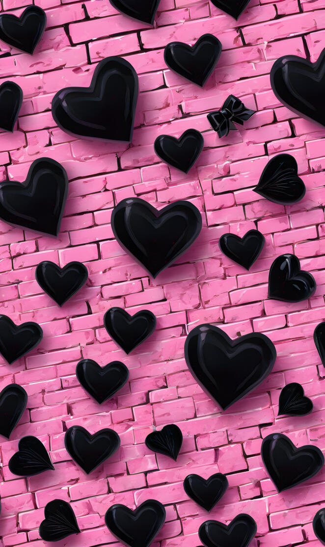 a group of shoes on a brick floor