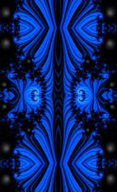 Blue abstract