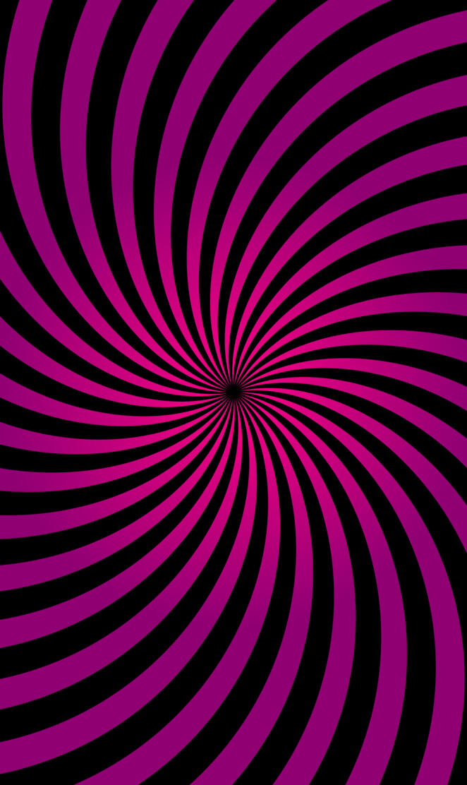 Pink and Black Swirl