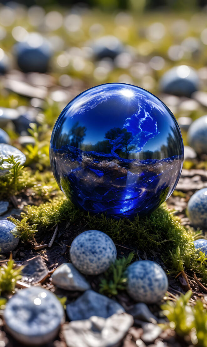lapis lazuli nature spheres
