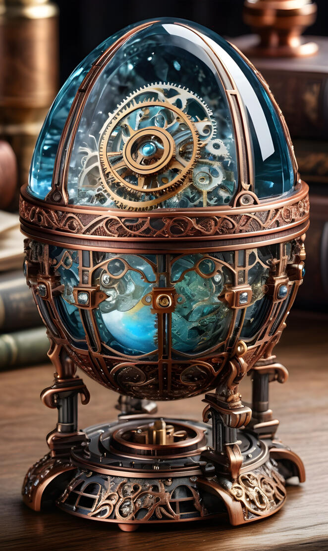 steampunk Easter egg