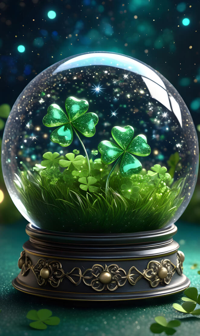 Four Leaf Clover Globe