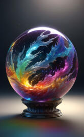 The Ice Flame Nebula