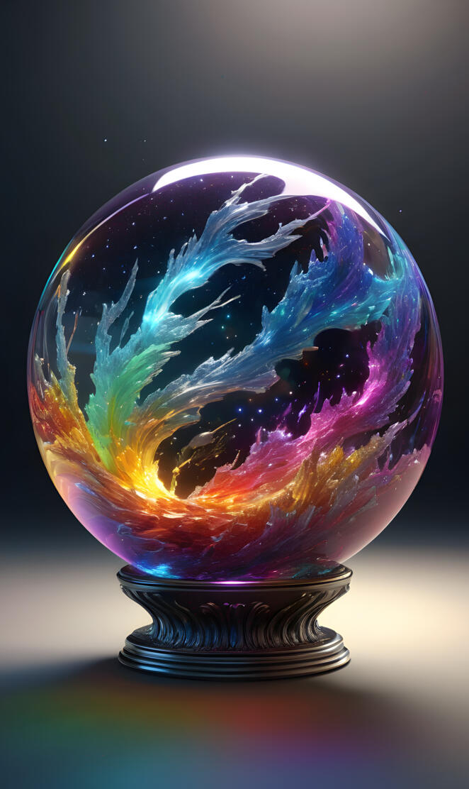 The Ice Flame Nebula