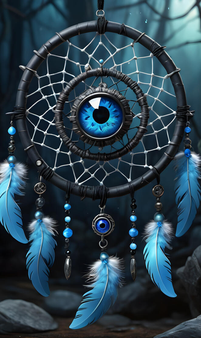 evil eye dreamcatcher