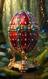 red faberge egg