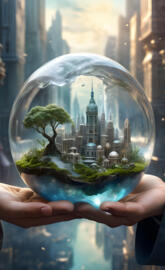 An Ecosystem of its Own Imside a Marble