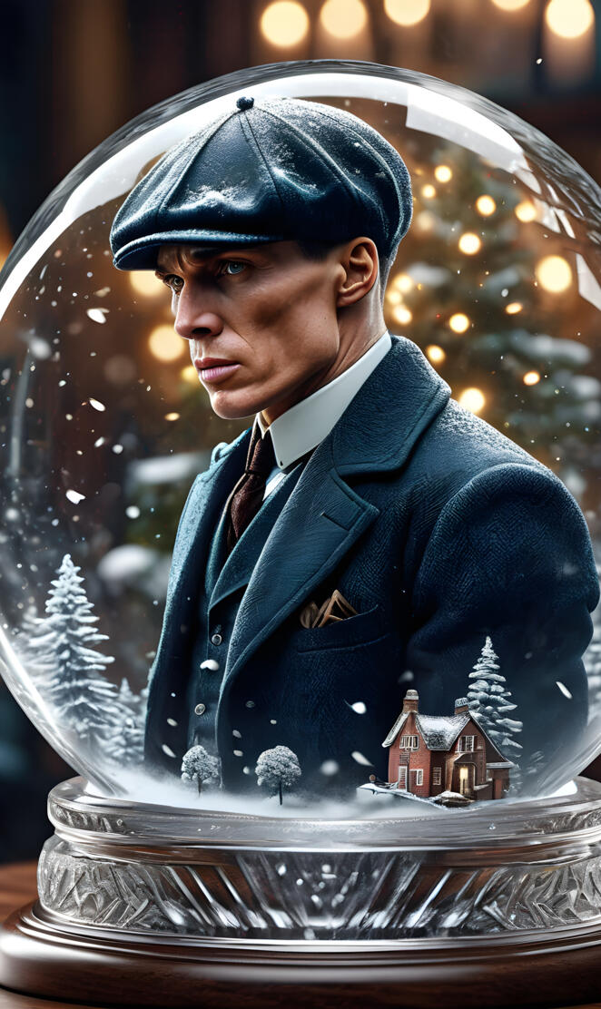 Peaky Blinders - Thomas Shelby 
PS. Merry Christmas 🎄🎁 ✨️🌟✨️