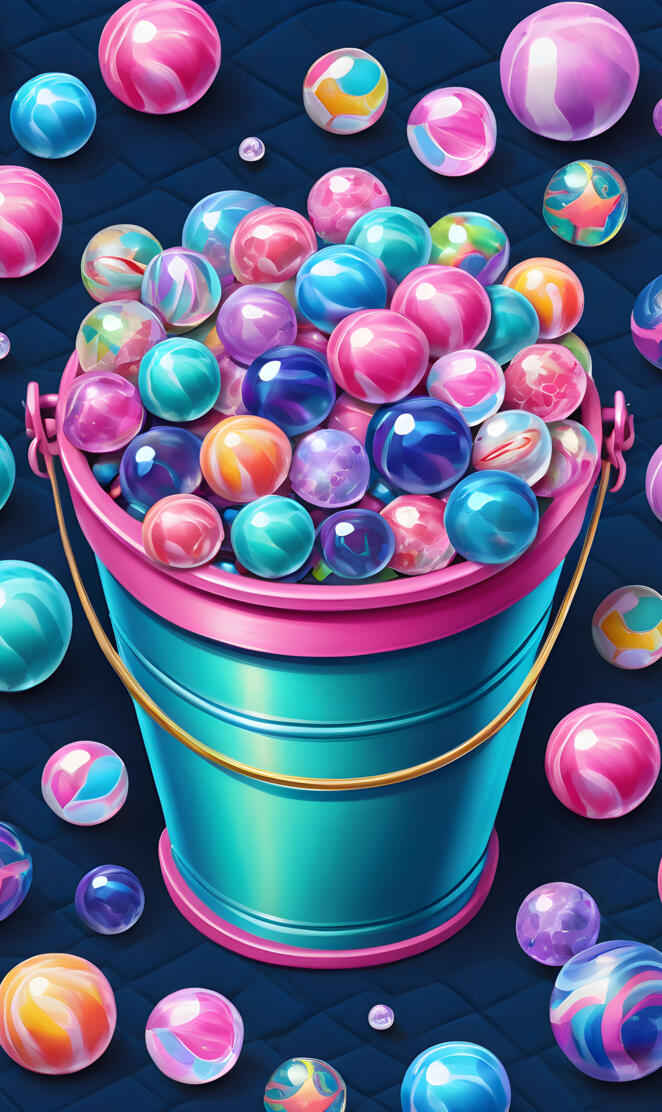 A Bucket of Marbles