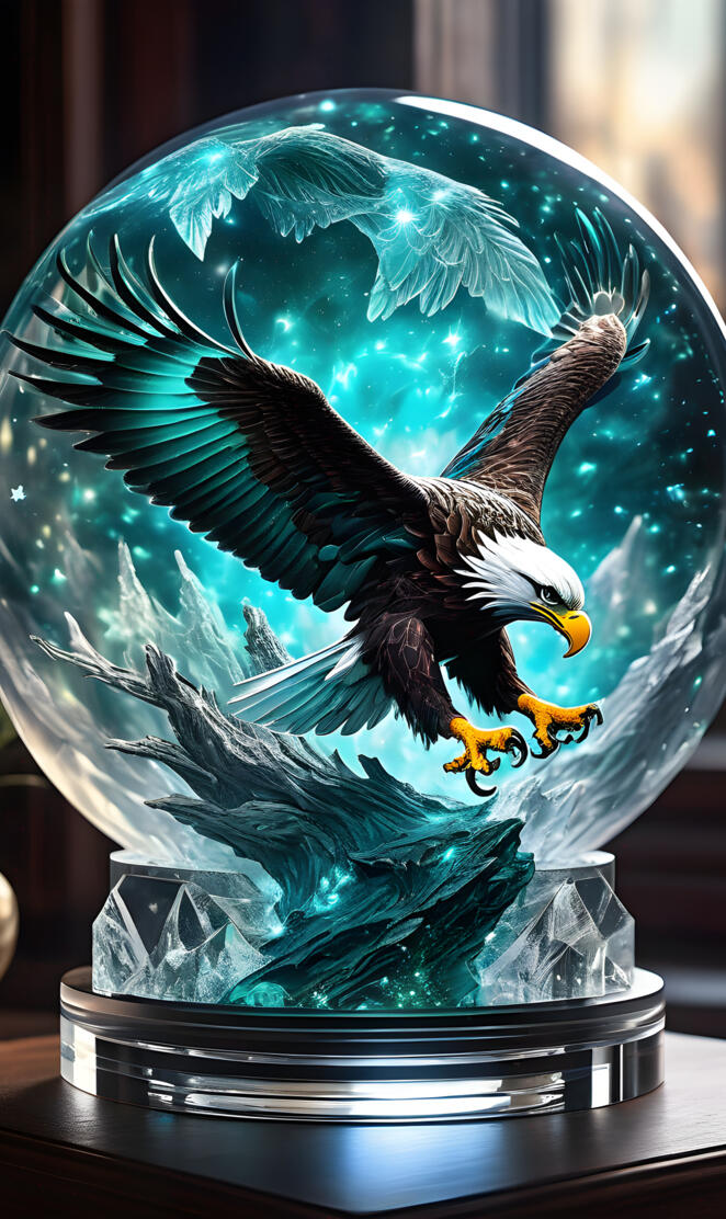3d eagles sphere