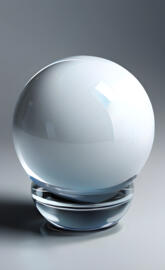 Colorful white Sphere ball