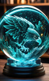 3D eagles ball