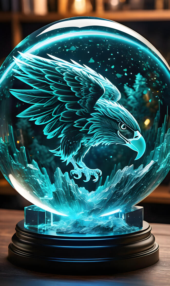 3D eagles ball