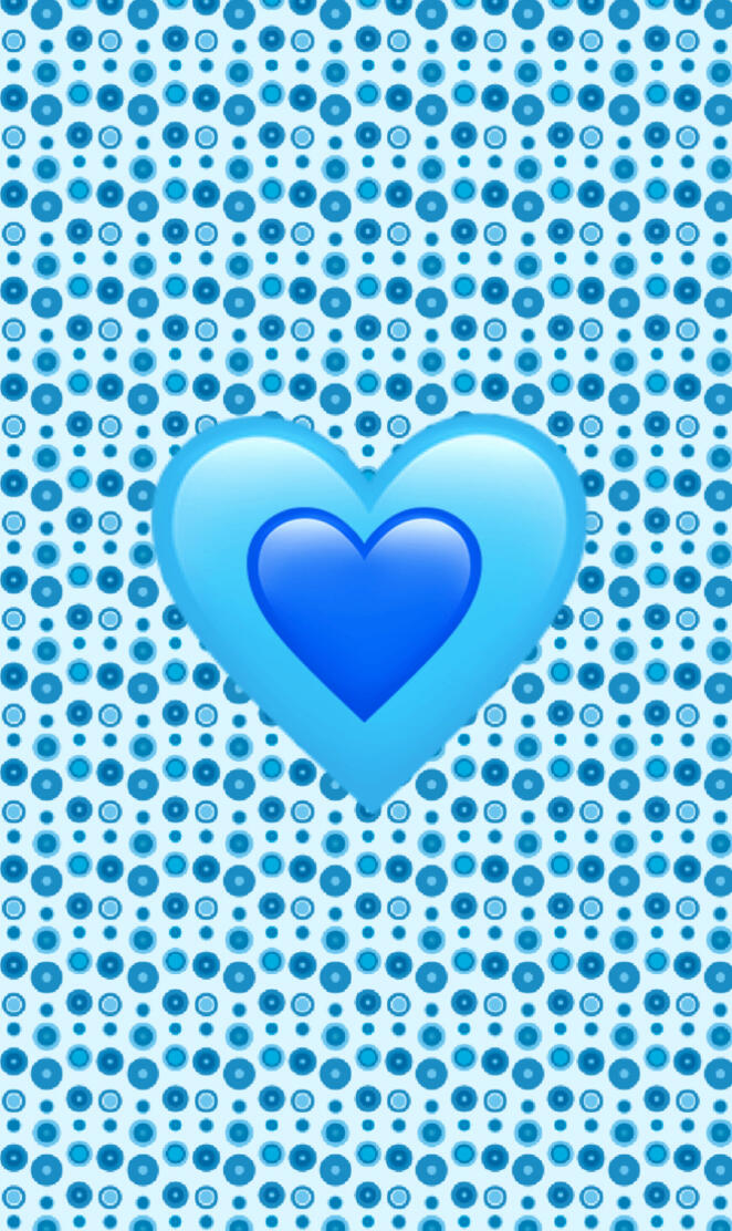 Blue hearts