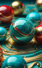 Cyan Bauble