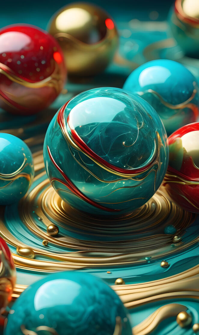 Cyan Bauble