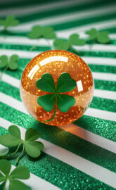 4 leaf clover ball