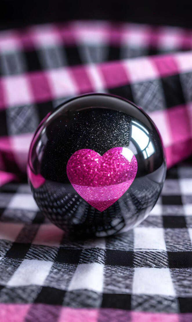 plaid love ball
