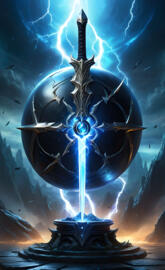 The Cosmic Void Lance(Shock Sword)