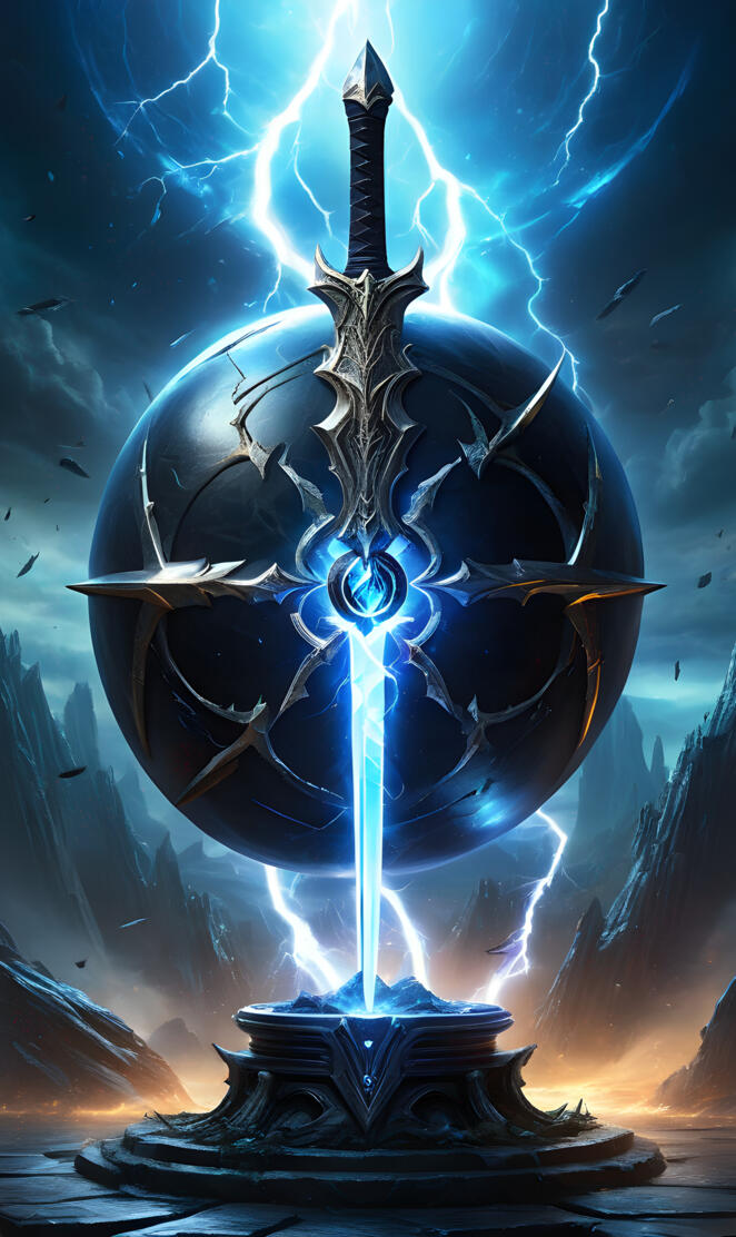 The Cosmic Void Lance(Shock Sword)