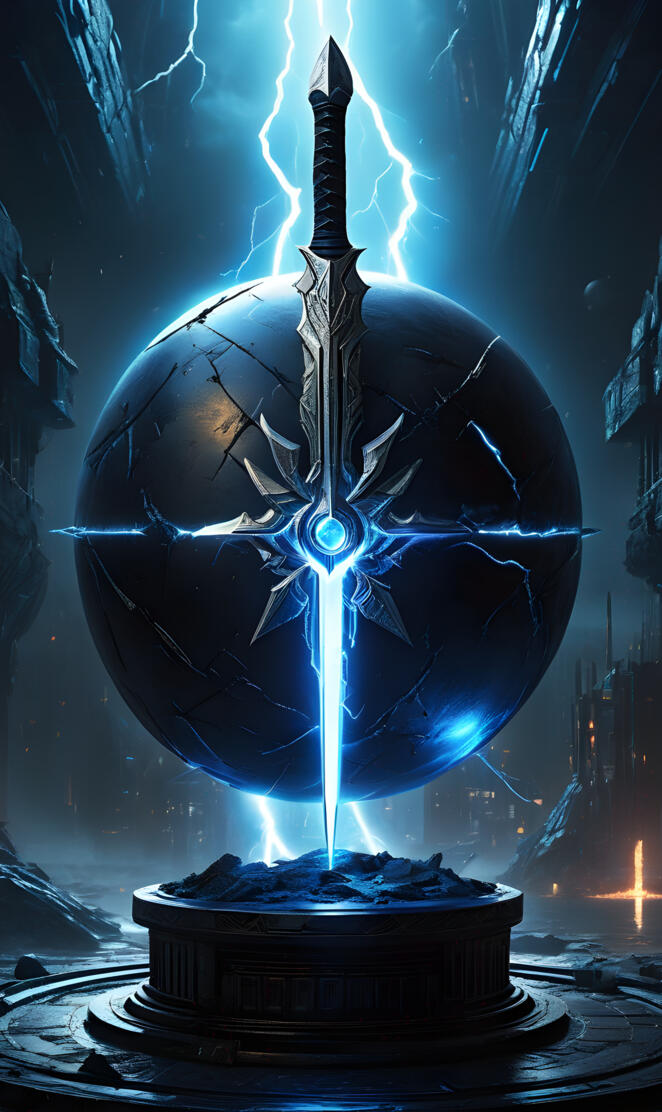 The Reality Matrix Decoupler Sword(Shock Sword)