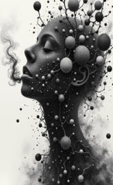 Lattice Visage in Rainbow Fumes