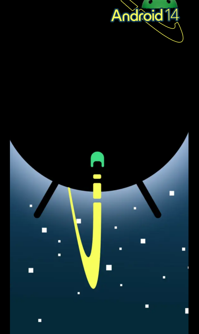 Android 14 Logo Pixel 7