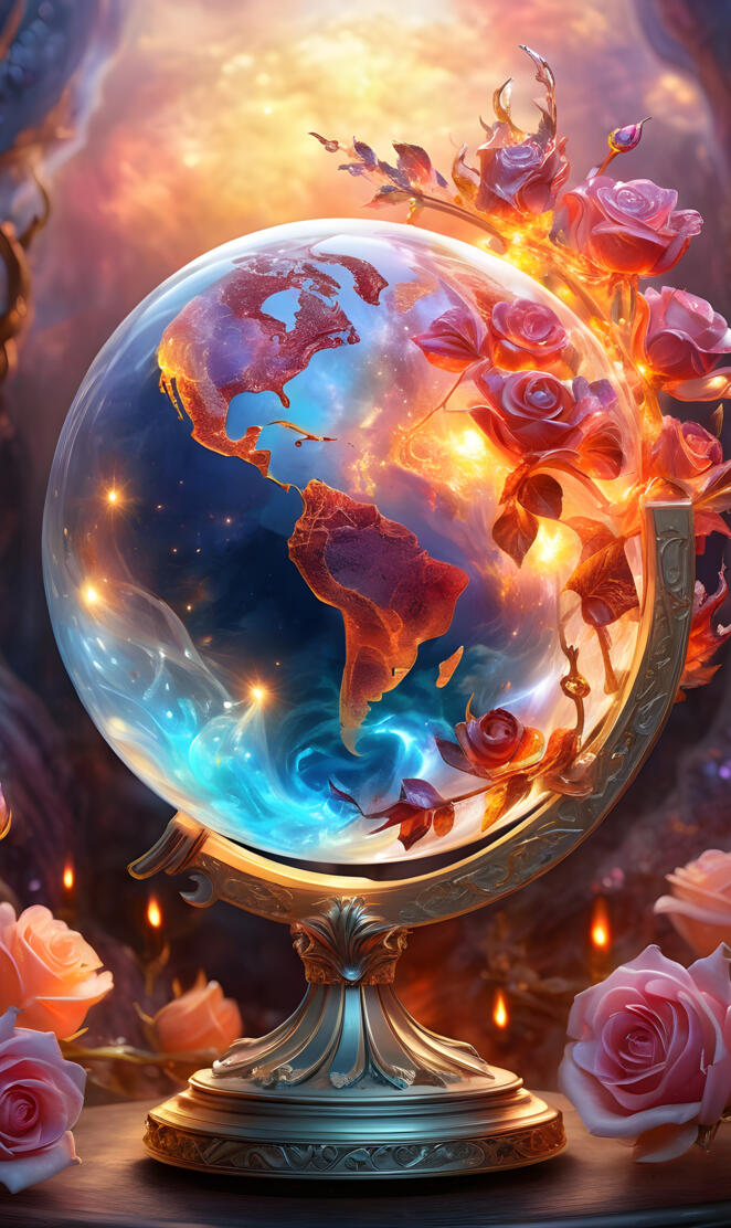 a glass vase with flowers