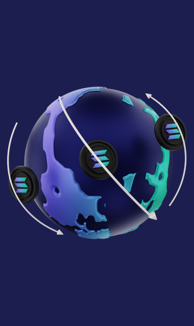 SOLANA EARTH TOKEN WALLPAPER - 1080P HD MOBILE SIZE