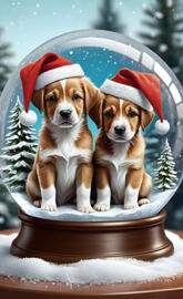 got stuck in snow globe