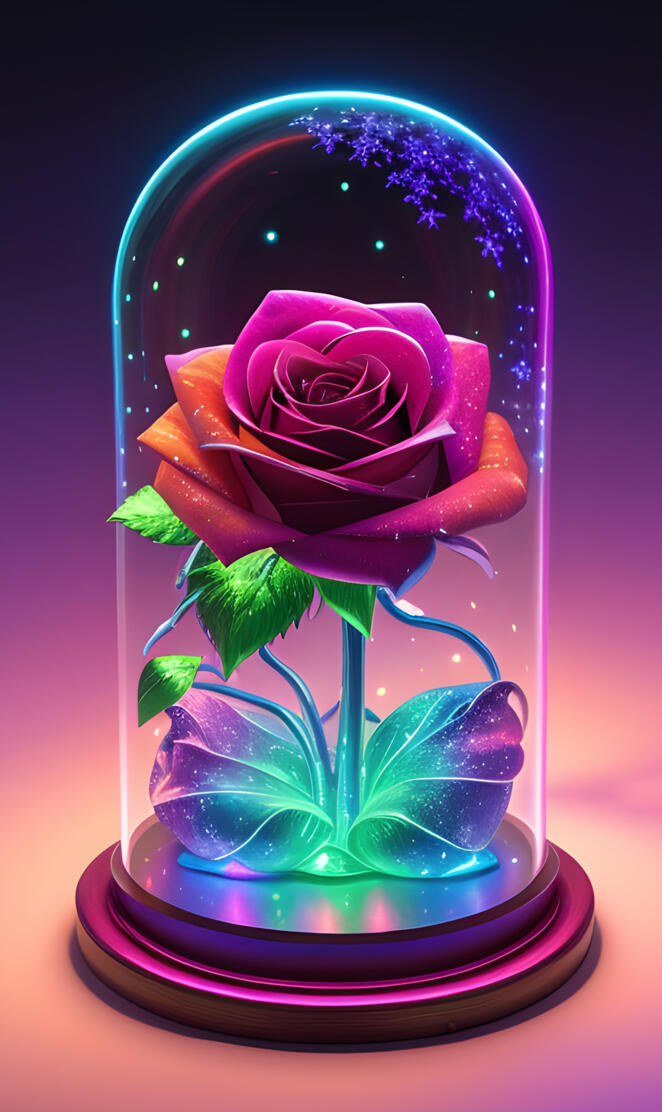 rose in keepsake