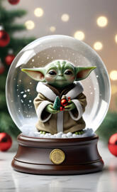 Din Grogu. 
PS. Merry Christmas. 🎄🎁 ✨️🌟✨️