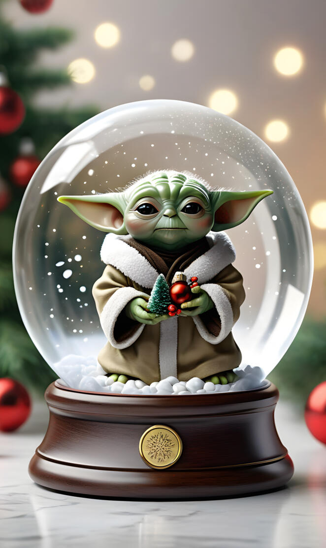 Din Grogu. 
PS. Merry Christmas. 🎄🎁 ✨️🌟✨️