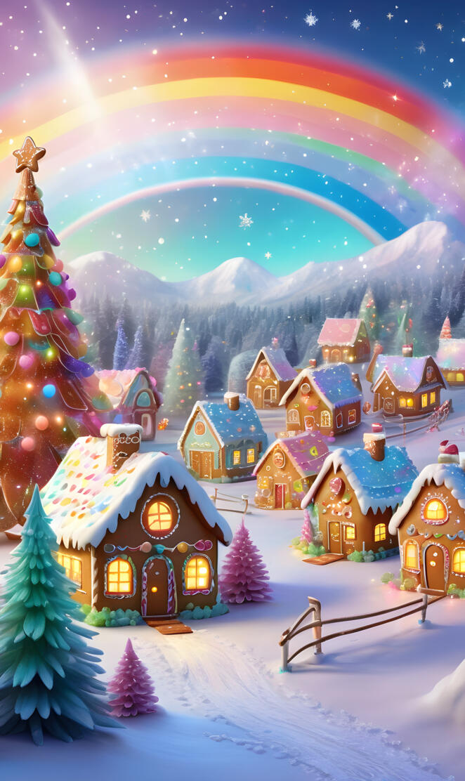 Xmas snug in alpine village