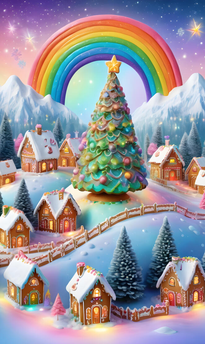 Over the mossybog passed Alpine village