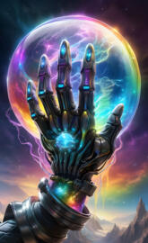 The Prismatic Shockwave power gloves