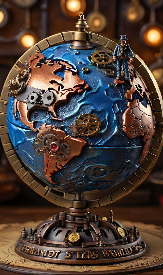 a blue and gold shield