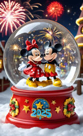 2025 Mickey and Minnie mouse