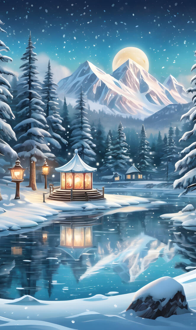 fantastic wallpaper winter
